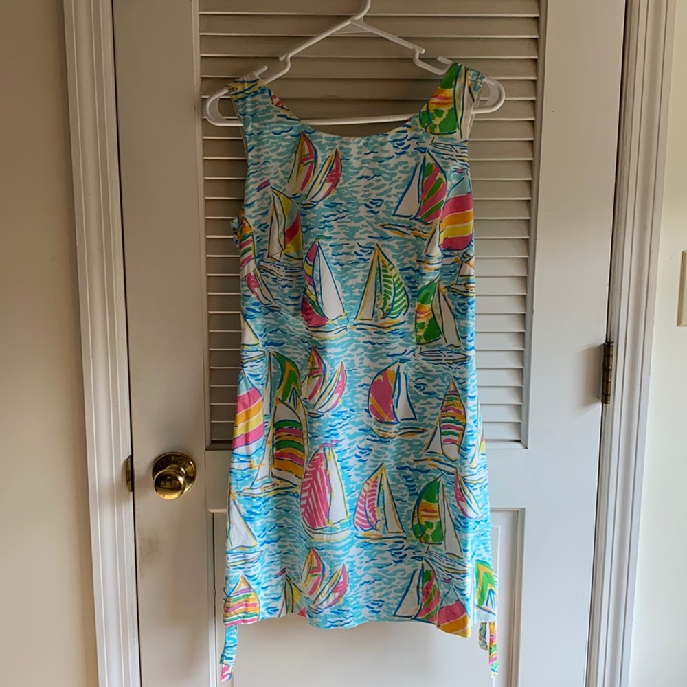 HOLY GRAIL PRINT You Gotta Regatta Delia LP Dress